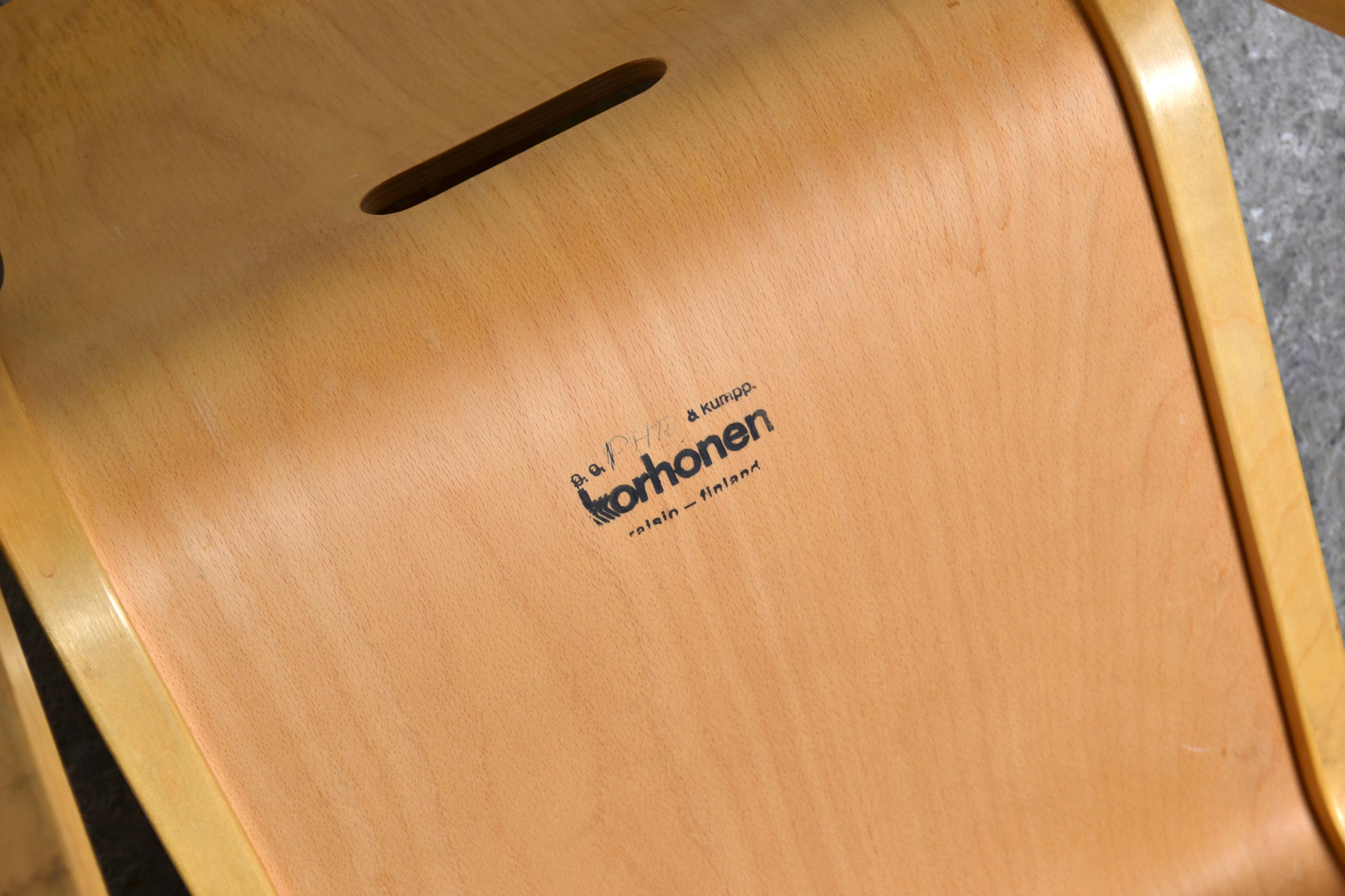 Kari 3 birch chair by Kari Asikainen