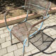 Ensemble René Malaval modèle Radar – table - 2 fauteuils – années 1950