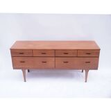 Vintage Scandinavian drawer sideboard