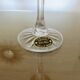 Service cristal couleur "Cristalleries de Lorraine" carafe et 5 verres