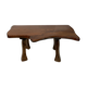 Dutch oak Brutalist Wabi Sabi organic tree table, 1960s