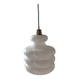 Seventies white opaline suspension