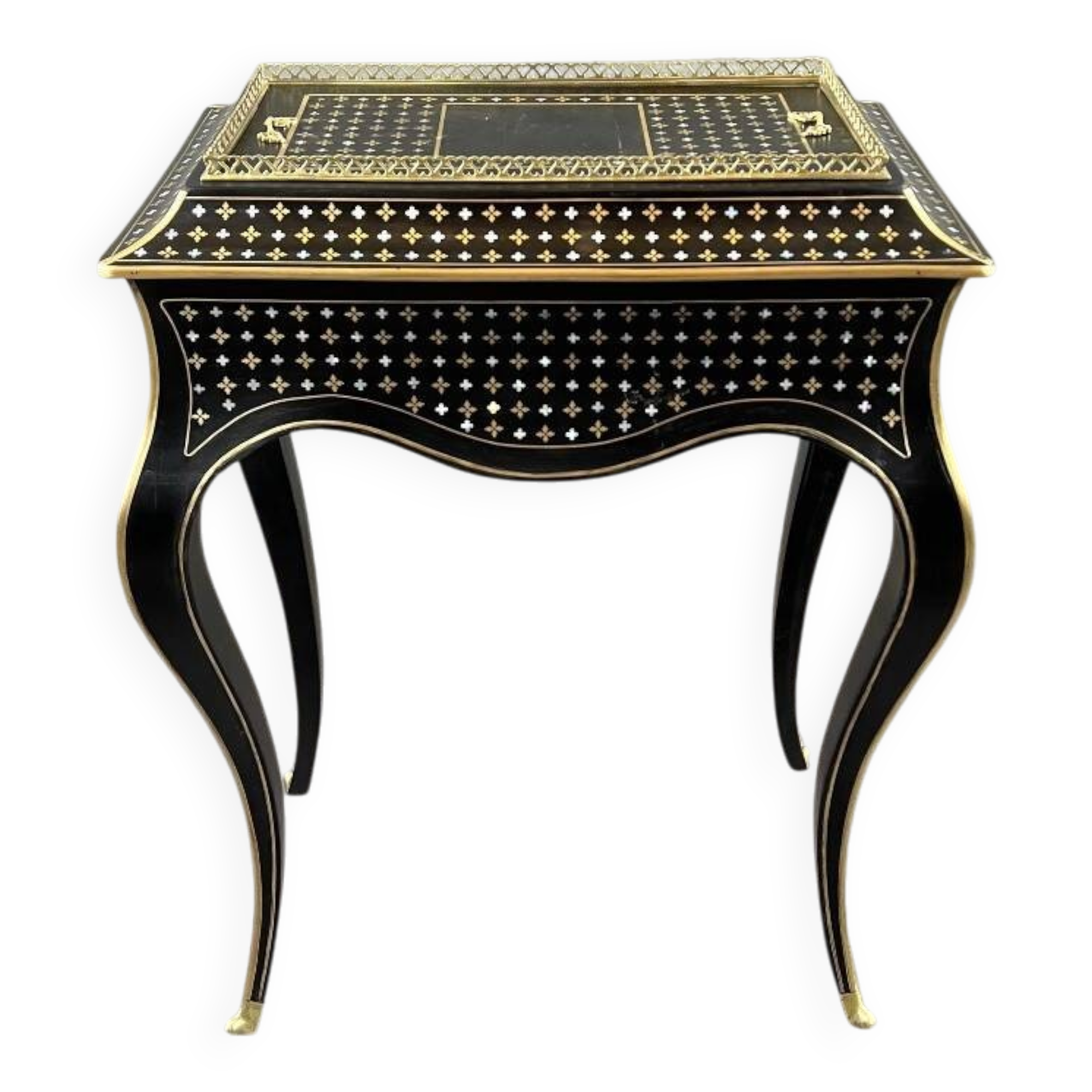 Napoleon III planter in Boulle marquetry, 19th century