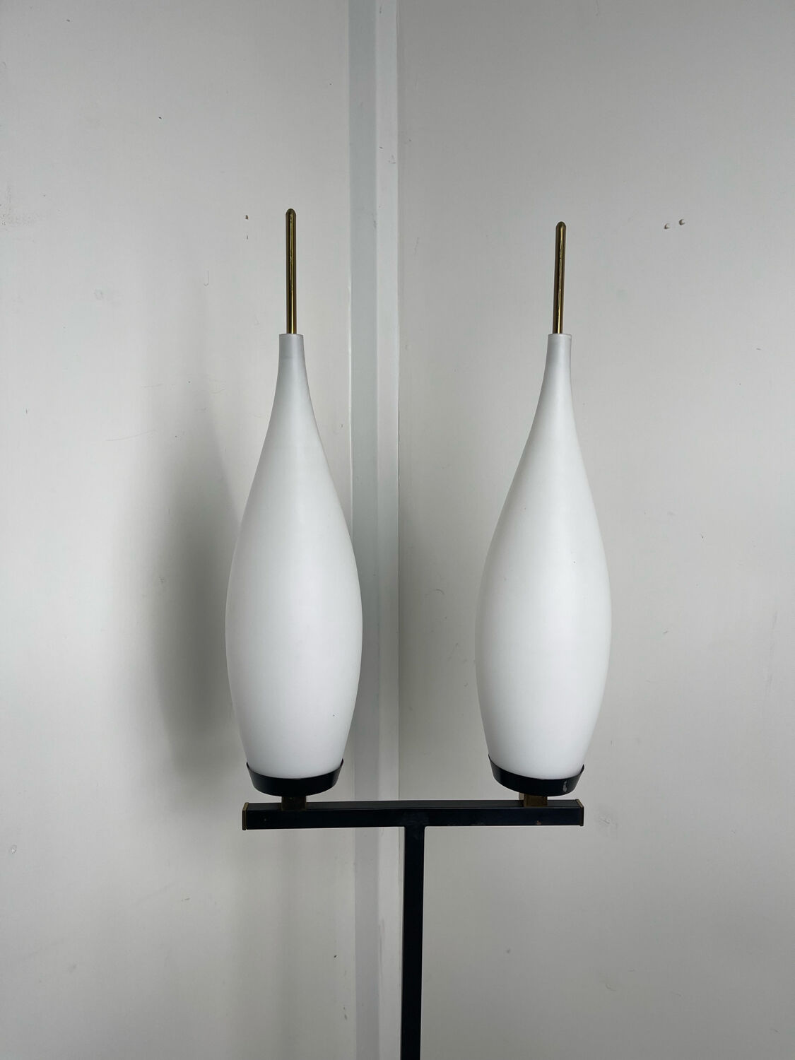 1960s two-light floor lamp