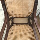 Rocking chair caned