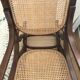 Rocking chair caned
