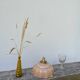 Opaline powder pink glass pendant light
