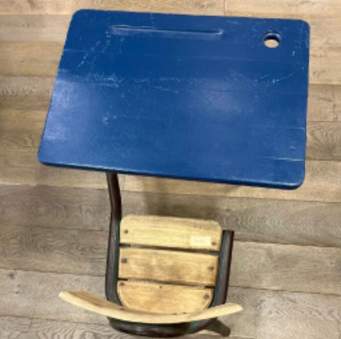 Vintage school desk