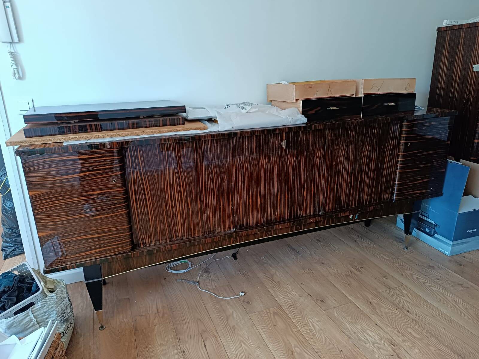 1960s vintage display cabinet NF