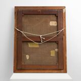 19th-Century French Baroque Interior Scene Painting