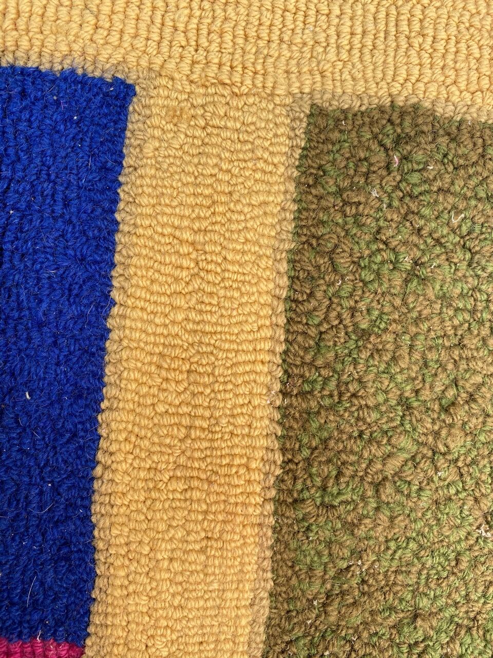 Tapis moderne polonais signé Tufté main 198x360 cm