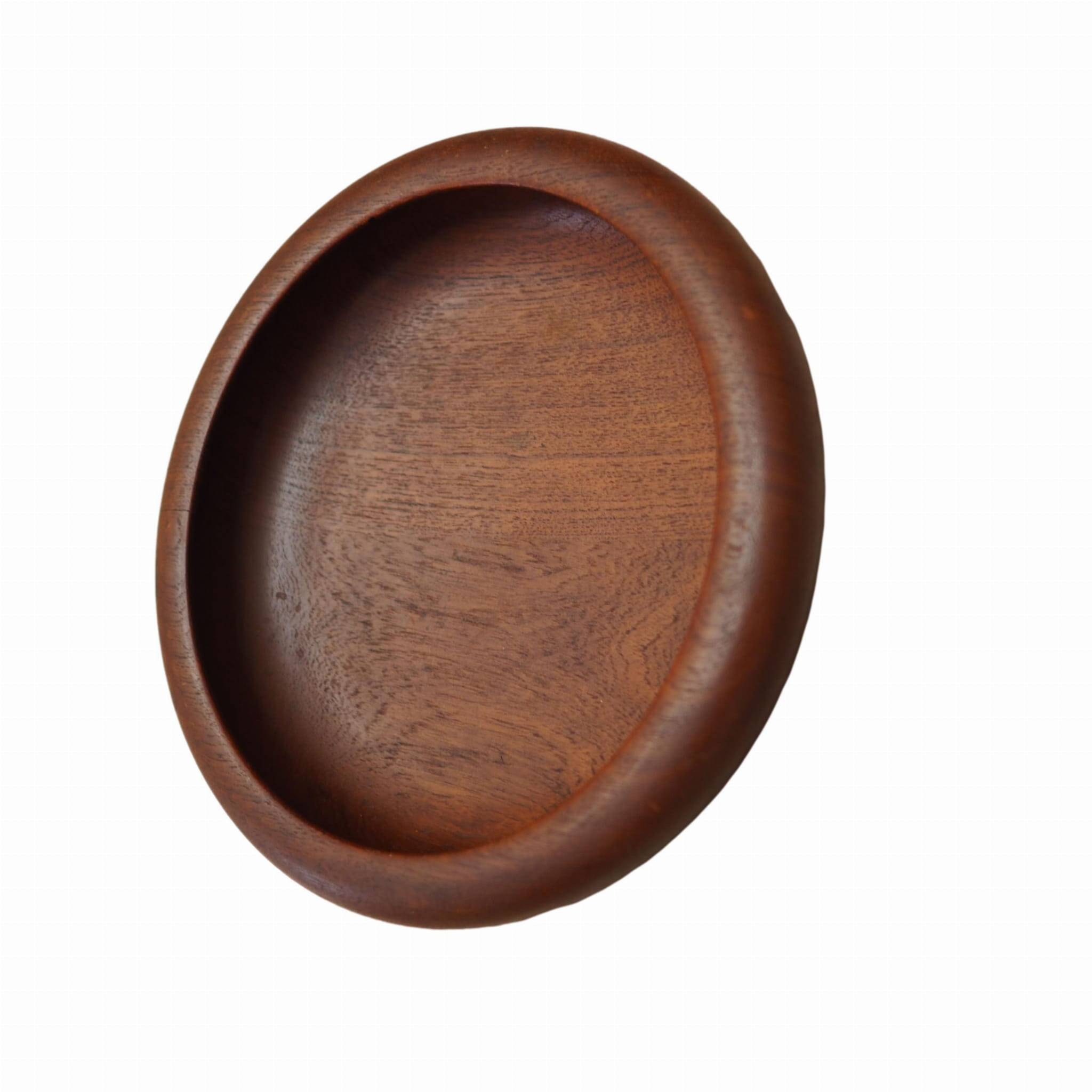 Teak platter, Danish design, 1960s, manufacture: Denmark