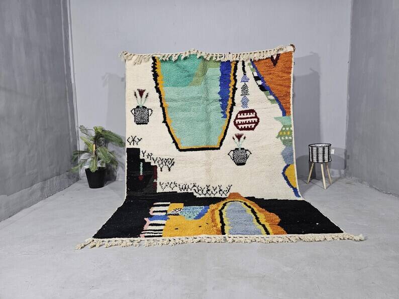 Moroccan Wool Rug – Unique Design & Handmade 200cm x 300cm