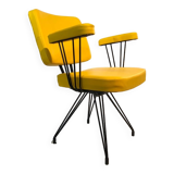 Fauteuil structure métallique années 50
