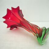 Murano lily vase