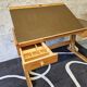 Architec pine desk 1970" suspended
