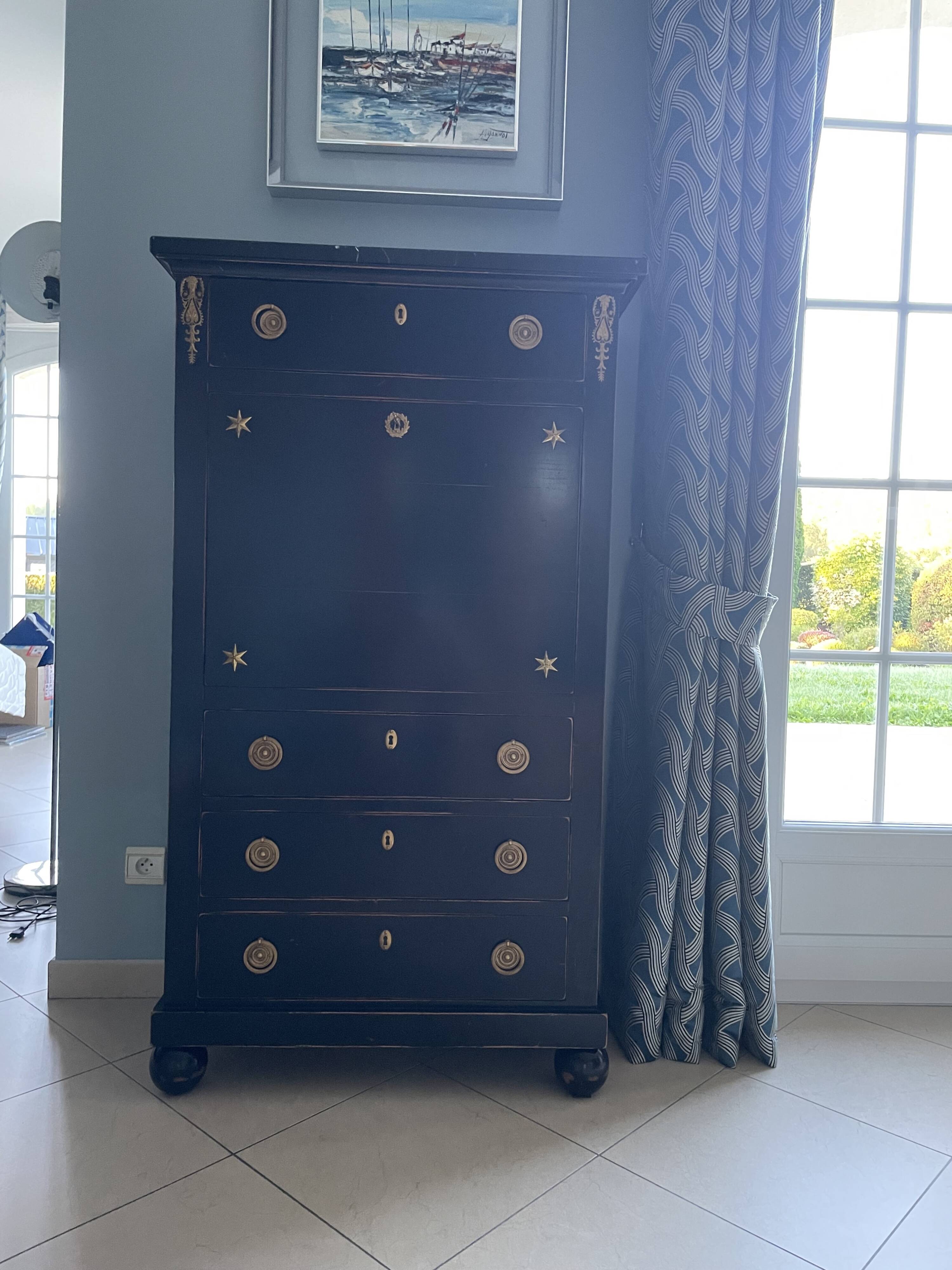 Secretaire empire moissonier