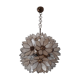Lustre boule en laiton et nacre