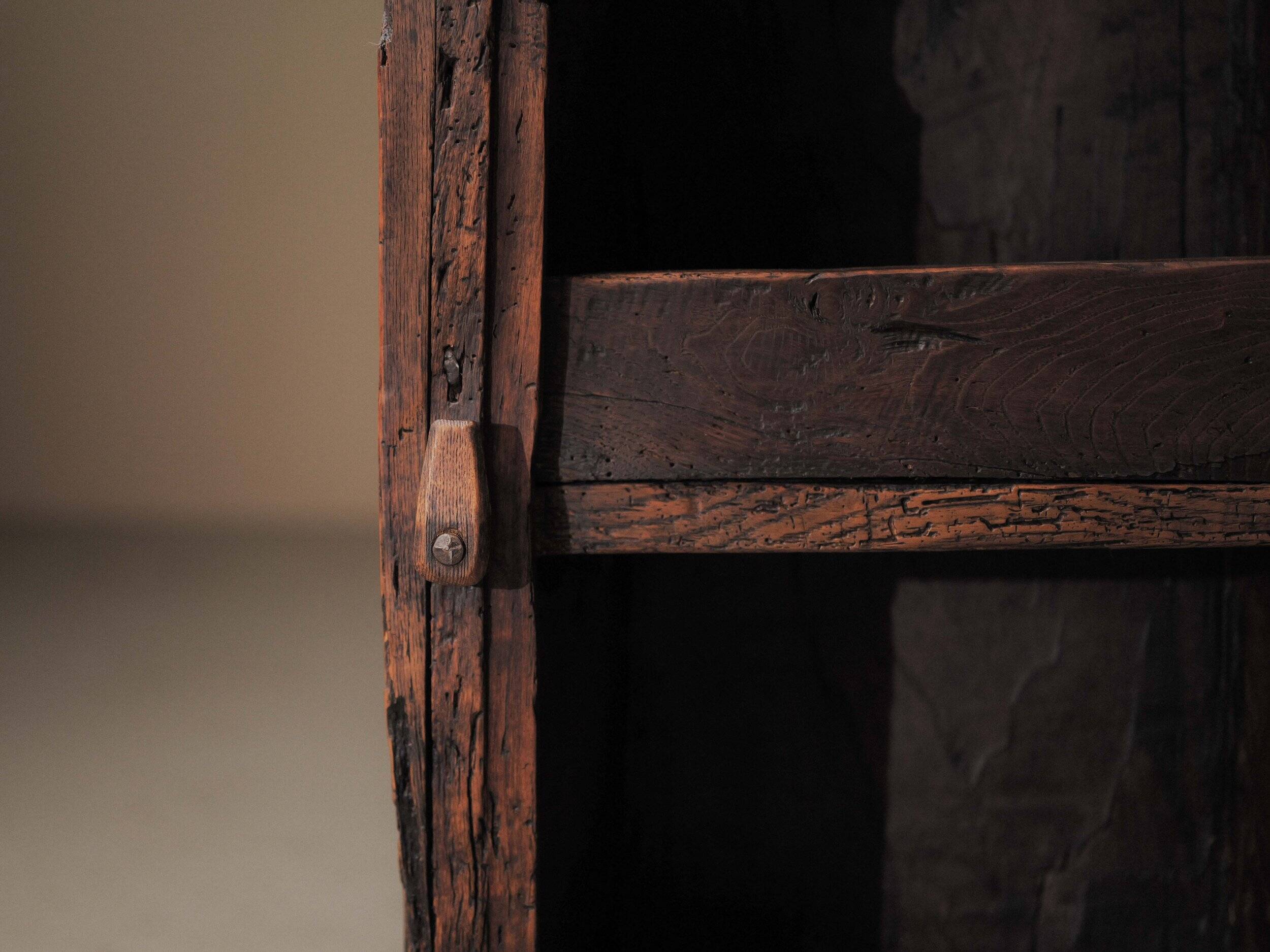 Sculpted furniture from a trunk, Folk art, 19th century