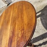 Table 6 feet in walnut with 3 extensions of the xix th century n23