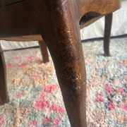 Restoration period armchair in solid walnut – France, circa 1820-1830