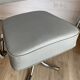Vintage office chair – Mid-Century style Chrome and Faux leather