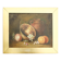 Cuadro al oleo con frutas. Bodegón con fruits y objects de cobre y barro.