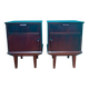 Pair of vintage Mid Century bedside tables