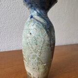 Vase en raku vintage