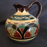 Saint Jean de Bretagne ceramic liqueur set, 5 pieces