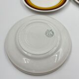 Set of dessert plates moulin des loups