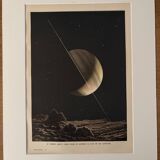 An old illustration of Saturn – 1930