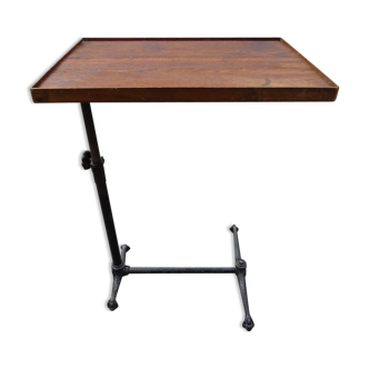 Old table system table of sick industrial décor eagle claw feet