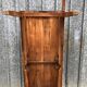 Antique cherry farmhouse table with 2 drawers and 1 pull-out