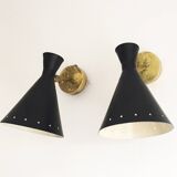 Italian design wall lamp from the 1950s