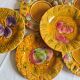 10 Sarreguemines fruit slushie dessert plates