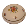 Bonbonnière porcelaine de limoges lucien michelaud motif floral