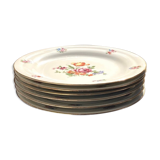 The six flower plates