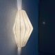 Modern mid-century cocoon wall light by Friedel Wauer for Goldkant Leuchten, 1960s.