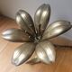 Cendrier fleur en laiton