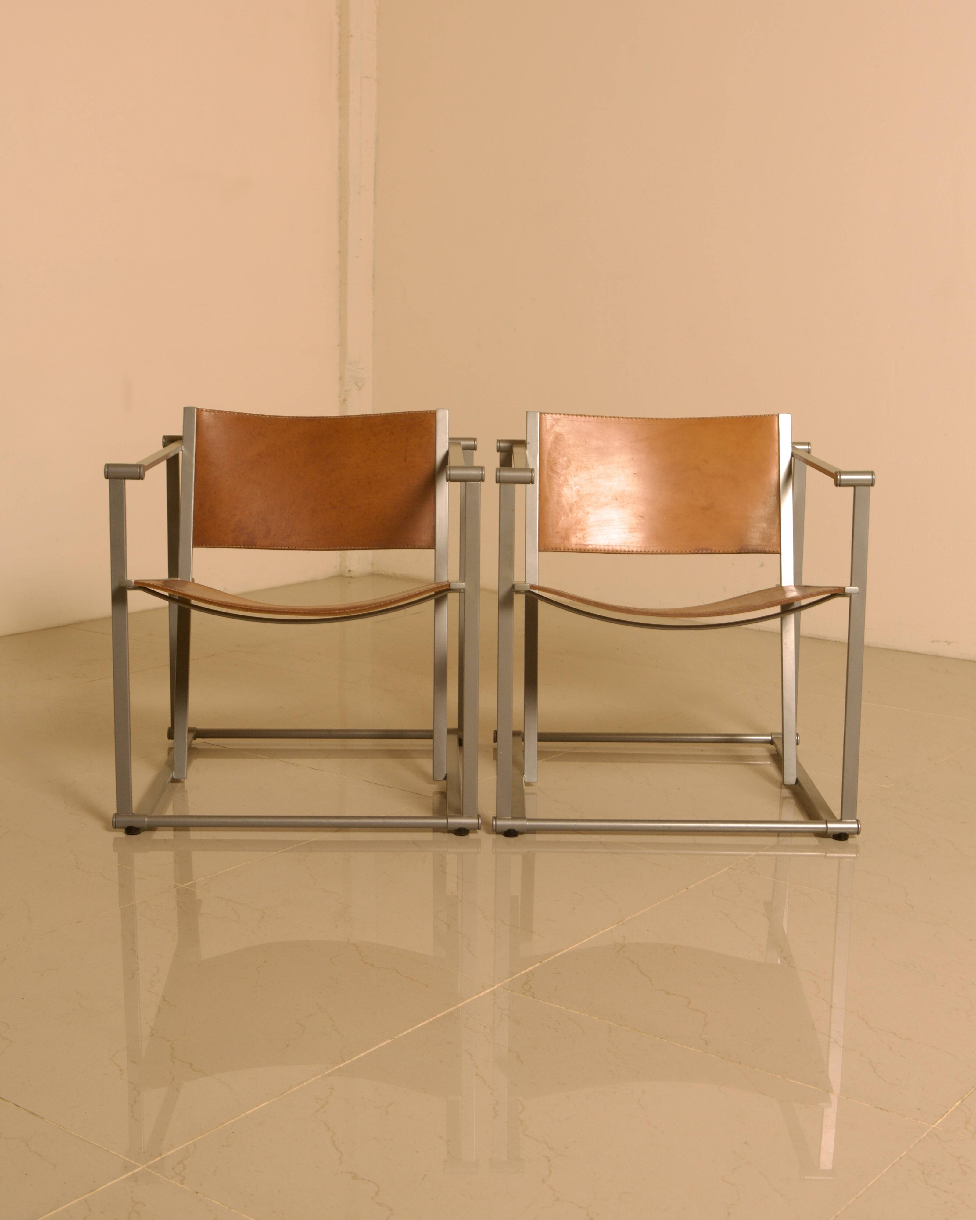Pair of "FM62" armchairs by Radboud van Beekum for Pastoe 80's