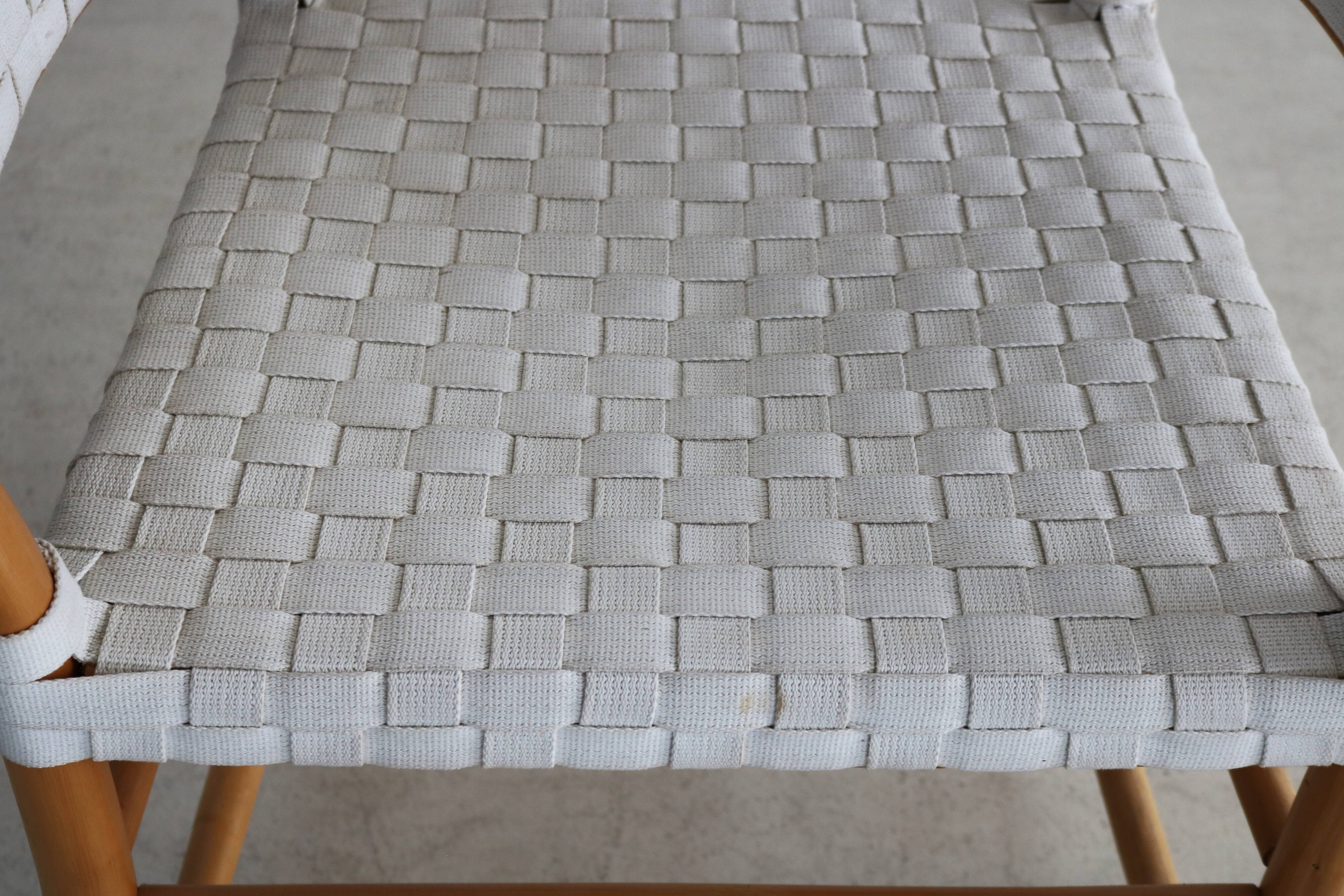 Vintage danish bamboo chair