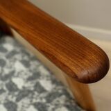 Oak sofa, Danish design, 1970s, production: Denmark