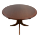Mid-Century Retro Vintage Teak Round Extending Dining Table by Nathan 1960