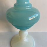 Blue opaline vase