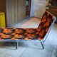 Pliant de camping  vintage fleuri