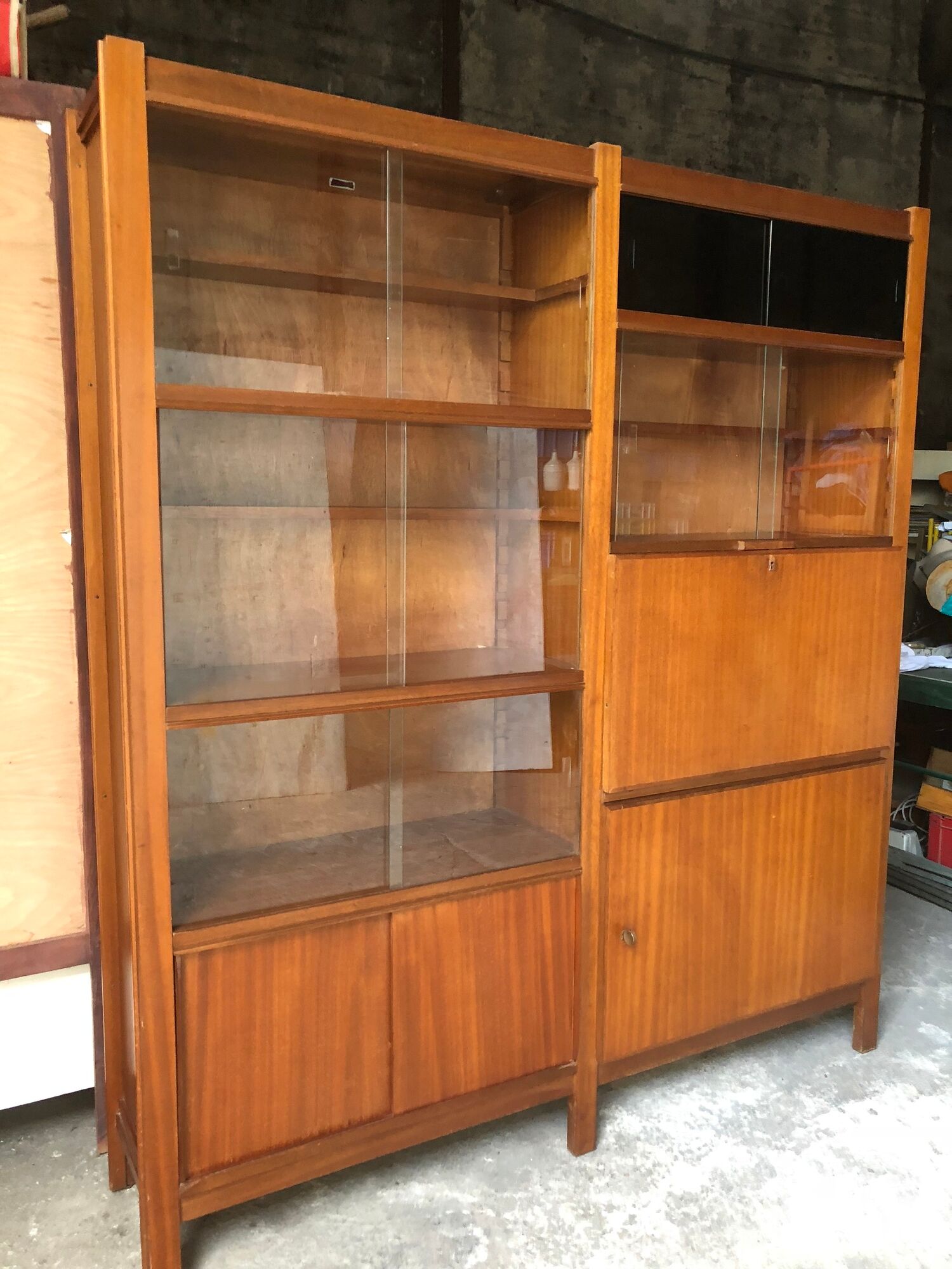 Library 50s Emile furniture Lord french vintage