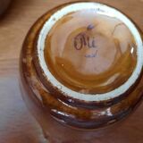 Set of six vintage ceramic bowls