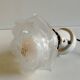 Art Deco wall lights in porcelain and glass paste - 1930s/40s