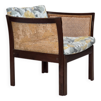 fauteuil modèle "Plexus" design danois par Illum Wikkelsø, , bois de teck,